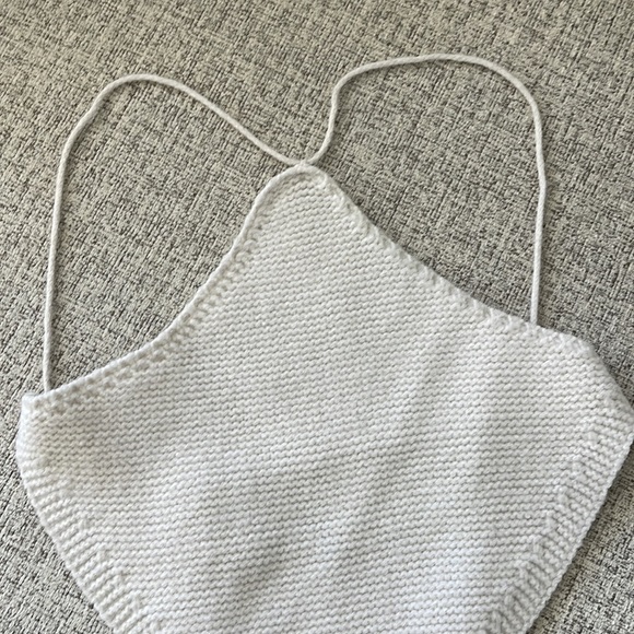 Knit Triangle Top - Picture 2 of 3